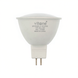 Vitone <b>Spot</b> <b>Led</b> Bulb 6W 2700K 12V AC DC MR16 GU5.3 Made In China - Product Image 3