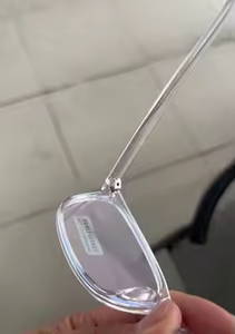 Nhà Máy Bán thiết kế khung quang học Chống ánh sáng màu xanh Kính Retro Gương phẳng unisex kính khung phụ nữ với kim loại bản lề - Product Image 5