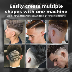 En İyi Fiyat Paslanmaz Çelik Bıçaklı Saç Kesme Makinesi Taşınabilir Profesyonel Berber Tıraş Makinesi ve Erkekler İçin Saç Kesme Makinesi - Product Image 5