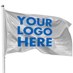 Banderas Internacionales 3X5 de Tela Publicitaria y Poliéster, Incluyendo Arabia Saudita, con Logotipo Personalizado - Product Image 1