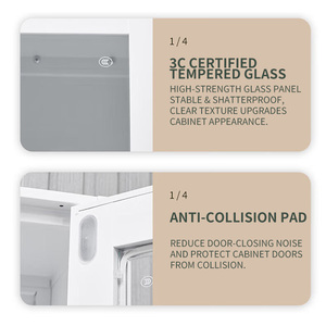 Meubles de bureau, <span class=keywords><strong>armoire</strong></span> de classement métallique <span class=keywords><strong>à</strong></span> 4 portes, <span class=keywords><strong>armoire</strong></span> de classement en acier durable avec revêtement, adaptée aux écoles, aux maisons, aux bureaux, aux hôpitaux - Product Image 4