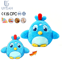 Jouet en peluche poulet mignon personnalisé UYEAH CE EN71 CPC ASTM, animal en peluche sur mesure, jouet en peluche en coton, poussin, oiseau, cadeaux pour enfants