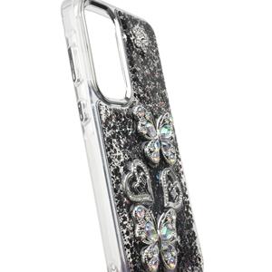 Nouveau produit 2026 LIANGYAN Accessoires papillon en époxy avec cadre de lentille électro-plaqué Étui de téléphone pour téléphone portable - Product Image 5