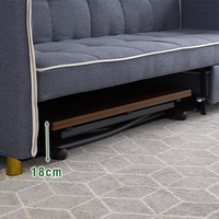 Meubles de maison Vintage, plateau en bois, rangement facile, Tables basses transforment pour les petites maisons