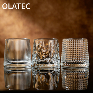 Vasos de Fondo Plano Giratorios de Estilo Moderno para Whisky, Cerveza y Cócteles - Esenciales para el <span class=keywords><strong>Bar</strong></span> en Casa y Regalos Transfronterizos - Product Image 2