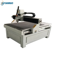 YN 6090 usine Mini petit 3d 4 axes travail du bois métal aluminium laiton Pcb rotatif CNC forage graveur routeur Machine à vendre
