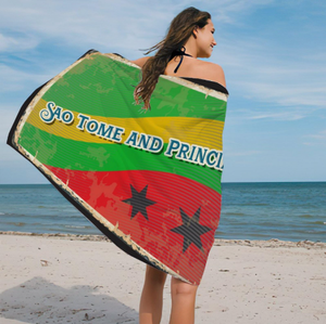Bandera de <span class=keywords><strong>Seychelles</strong></span> Toalla de playa de microfibra Toalla de baño de acuarela Toalla de playa sin arena Manta Toalla absorbente de secado rápido - Product Image 3