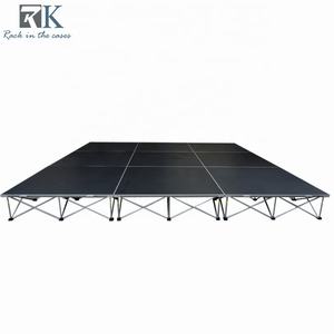 Escenario de eventos Concierto al aire libre Fácil instalación Plataforma de escenario cuadrada móvil plegable Escenario móvil - Product Image 2