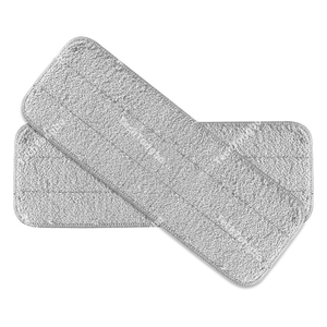 Ajustement pour Xiaomi Mijia <span class=keywords><strong>Deerma</strong></span> TB500 TB800 vadrouille à eau 360 tête de tampon de nettoyage de sol rotatif tampon lavable amovible tissu en Fiber - Product Image 6