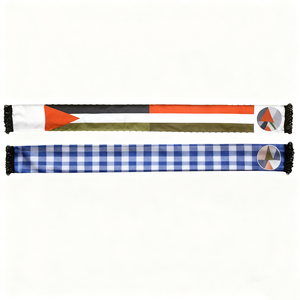 Bufanda para fanáticos de los deportes, urdimbre de cuello de amistad que muestra el espíritu del equipo del orgullo nacional, banderas deportivas, tela suave y cálida para reuniones de fanáticos - Product Image 1