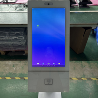 Prix usine 21.5 "LCD écran tactile numérique Totem Android PC Animation affichage mur vidéo prêt pour ascenseur debout au sol