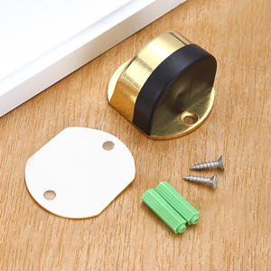 Grand butoir de porte en acier inoxydable en forme de tortue avec bande magnétique, design industriel pour cuisine, appartement, hôtels, salon - Product Image 4