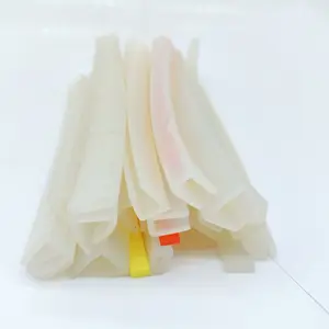 Anpassungs unterstützung umwelt freundliche Gummi produkte Glaska nten schutz U-förmige Silikon kautschukst reifen