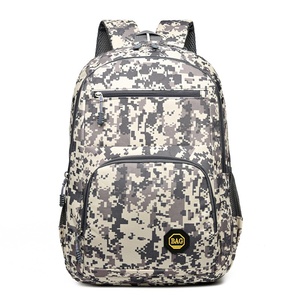 <b>Large</b> <b>Capacity</b> Sports Camo <b>Backpack</b> with USB Fashionable Zipper Closure for Outdoor Travel School & Leisure - Product Image 5