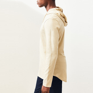 2020 de alta calidad de manga larga con capucha <span class=keywords><strong>Vieira</strong></span> estilo raglan Camiseta para los hombres - Product Image 3