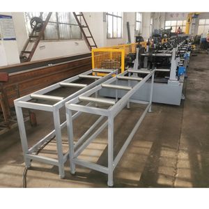 Nuevo 1,0mm-3,5mm Acero galvanizado Múltiples tamaños Cee U Zee Sección Marco de metal Purlin Máquina formadora de rollos - Product Image 6