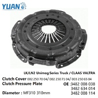 0006094260 000609426 Tapa de Embrague de 310 mm para Maquinaria Agrícola CLAAS, Disco de Embrague con OEM 3482008038 3482634014
