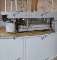 Machine de nettoyage Bisland Tex pour le traitement des fibres naturelles de chanvre, de jute, d'ananas, de lin et de fibres de récupération, filature de la fibre de lin