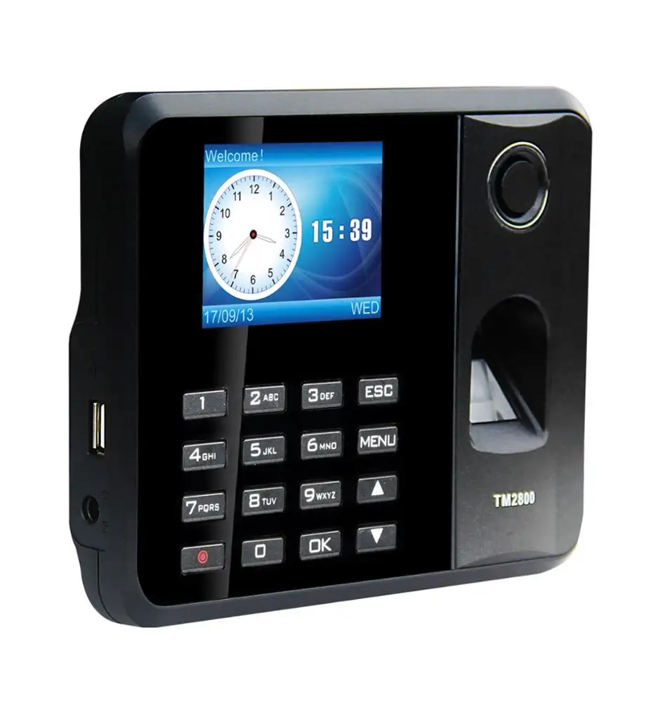 TiMY TM2800 Punch Card Biometrico di Registrazione di Impronte Digitali Dei Dipendenti Tempo Orologio