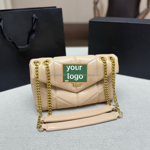 Sac messager pour femme en PU classique de haute qualité, doublure en polyester, motif géométrique, fermeture à bouton, portable et tendance - Product Image 4