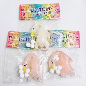 Jouet anti-stress en TPR souple, en forme de canard rôti, qui change de couleur, à rebond lent, à pincer et à presser, cadeau - Product Image 4