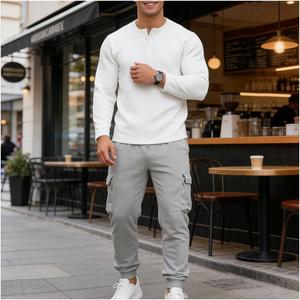 Ensembles de sport pour hommes : Tenues de golf fantaisie, extensibles, légères, à séchage rapide, pour l'été - Product Image 3