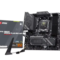 Msi MAG B850M GAMING PLUS MAX WIFI AM5 M-ATX Motherboard Mendukung Seri R7000 8000 9000 DDR5 Mainboard Gaming Desktop