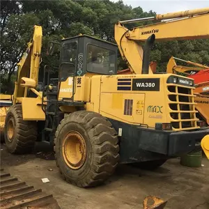 Cargador de ruedas de WA380-3 Komatsu, de buen rendimiento, usado, Japón Komatsu WA400 WA 380