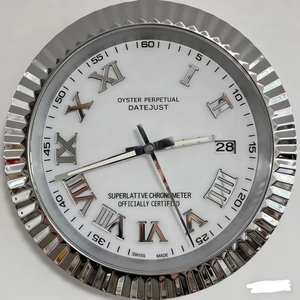 Horloge murale numérique de luxe pour la décoration de la maison, style moderne, cadran unique, en fer, Art Déco, 3D, quartz analogique, pour salon - Product Image 1