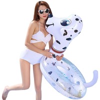 Bouée de natation gonflable avec poignées sécurisées pour enfants et adultes - Flotteur de sécurité pour la plage en été