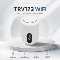 Vanne thermostatique intelligente moderne de la série TRV173 avec fonction Wi-Fi pour un contrôle précis de la température