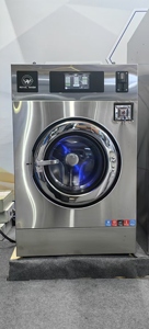 Adjustable Temperature Commercial Laundry Cleaning Equipment Large-<strong>Scale</strong> Industrial Stainless Steel Electric Washing Machines - Product Image 2