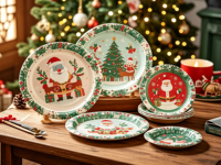 Assiettes en papier pour fête, assiettes à dîner jetables en gros à prix abordable, assiettes à gâteau en papier