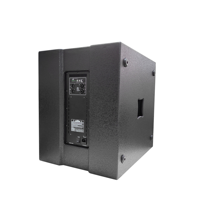 Accuracy Pro Audio WQ15D1 Altoparlante Attivo in Legno da 700W, Subwoofer da 15 Pollici, Amplificatore Integrato, Cassa per Subwoofer Alimentata da 15 Pollici