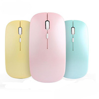 Souris sans fil portable, compatible Bluetooth, 2.4Ghz, double mode, avec nano-récepteur, pour ordinateur portable