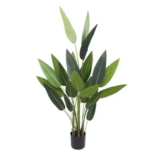 도매 가짜 Strelitzia 트리 인공 실크 버드 낙원 식물 홈 오피스 장식