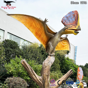 Jurassic Park Lebensgröße Animatronic Dinosaurier Modell Realistische Silikon kautschuk Simulation Dinosaurier Statue für Park Garden Decor - Product Image 4