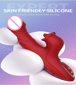 Vibrador de Punto G JT con Anillo Deslizante y Simulación de Lengua, 10 Frecuencias, Recargable por USB, Impermeable, para Mujeres y Parejas - Product Image 3
