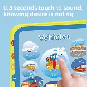 <span class=keywords><strong>Libro</strong></span> de Sonidos Interactivo para Niños Pequeños, 108 Palabras, Juguete Educativo Electrónico, <span class=keywords><strong>Libro</strong></span> de Audio ABC para la Educación Temprana de los Niños - Product Image 5