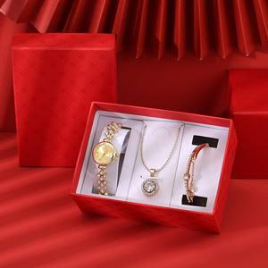 ठीक फैशन गहने हार महिलाओं घड़ी गहने लक्जरी उपहार बॉक्स सेट फैशन वर्षगांठ उपहार के लिए महिलाओं - Product Image 5