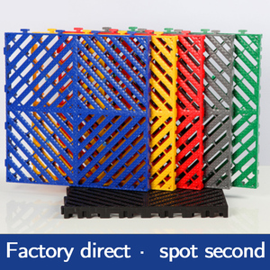 Alfombrilla de goma de piso entrelazado de venta de fábrica Piso de garaje modular - Product Image 5