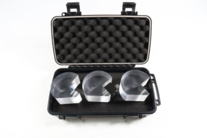 TMTeck AWS Probe(normal Crystal) 0.75*0.75 Inch Ultrasonic Probe With 3 <b>Wedges</b> One <b>Set</b> - Product Image 3