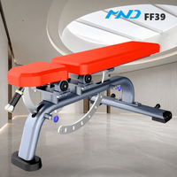 Peralatan Gym Premium Heavy-Duty Super Bench MND Fitness untuk Jaringan Gym di Berlin, Daya Tahan Lama, Heavy Duty