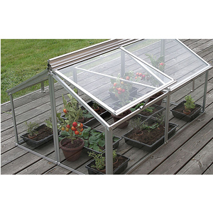 D'aluminium écologique <span class=keywords><strong>et</strong></span> facile à assembler avec <span class=keywords><strong>verre</strong></span> trempé pour les kits <span class=keywords><strong>de</strong></span> <span class=keywords><strong>serre</strong></span> <span class=keywords><strong>de</strong></span> <span class=keywords><strong>jardin</strong></span> d'arrière-cour à la maison - Product Image 3