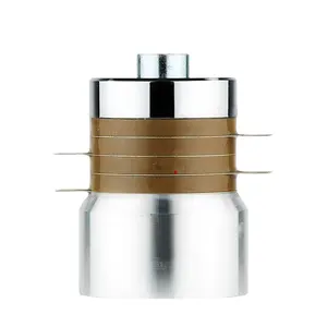 High Power Titanium Alloy Transducer Ultrasonic Converter Piezoelectric Transducer