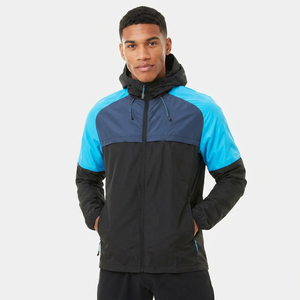 Color Block <b>Lightweight</b> <b>Jacket</b> <b>Running</b> Sports Workout Windbreaker <b>Jackets</b> for Men Custom - Product Image 1