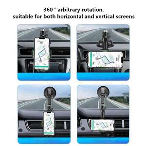 ABS Material Flexible Clip Fix Adjustable Height Portable Phone <b>Holder</b> <b>for</b> Car Dashboard Compatible with <b>for</b> <b>for</b> - Product Image 3