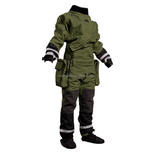 Traje <span class=keywords><strong>de</strong></span> Rescate Personalizado OEM/ODM, Ligero, Impermeable, Trilaminado, Reforzado con Kevlar en las Rodillas, Sellos SI-TECH, Logotipo Frontal Completo - Product Image 1