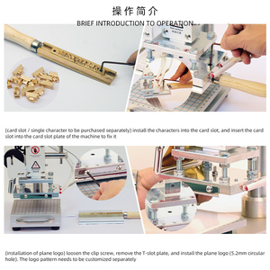 Máy ép nhiệt ép nổi kỹ thuật số WT 90DS, dùng cho ép kim nóng lên thẻ <span class=keywords><strong>PVC</strong></span>, da, bút chì, giấy - Product Image 6