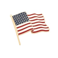 Nouvelles Épingles à Revers en Métal Poli au Design Original, Épingles à Revers Personnalisées avec Drapeau